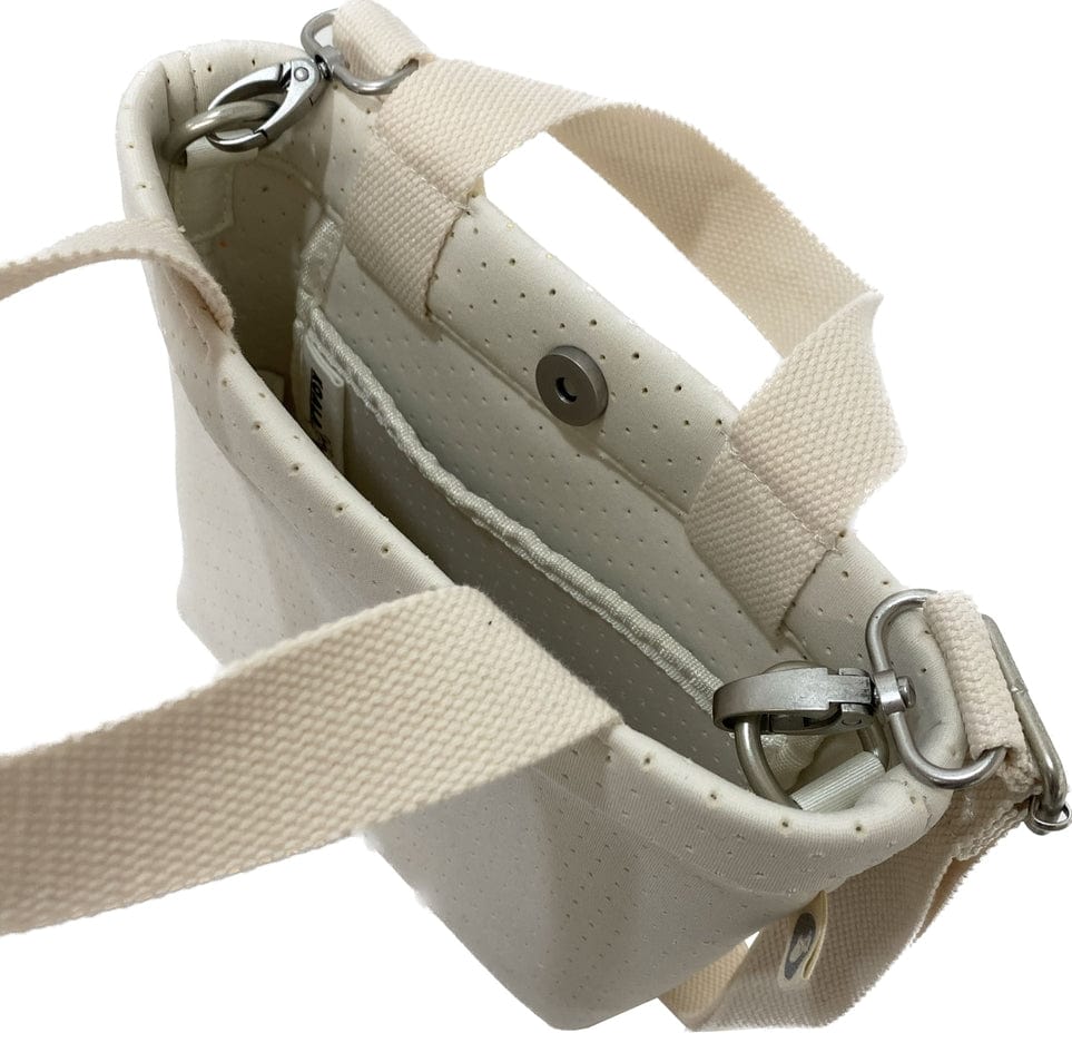 Quilted Koala Quilted Koala Neoprene Midi Town Bag Ivory - Little Miss Muffin Children & Home