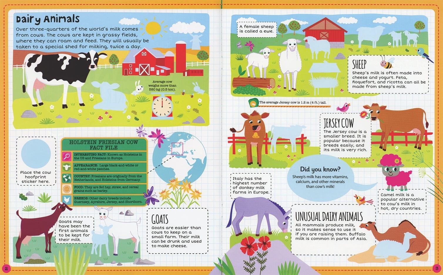 EDC Publishing Farm, Sticker Facts - Little Miss Muffin Children & Home