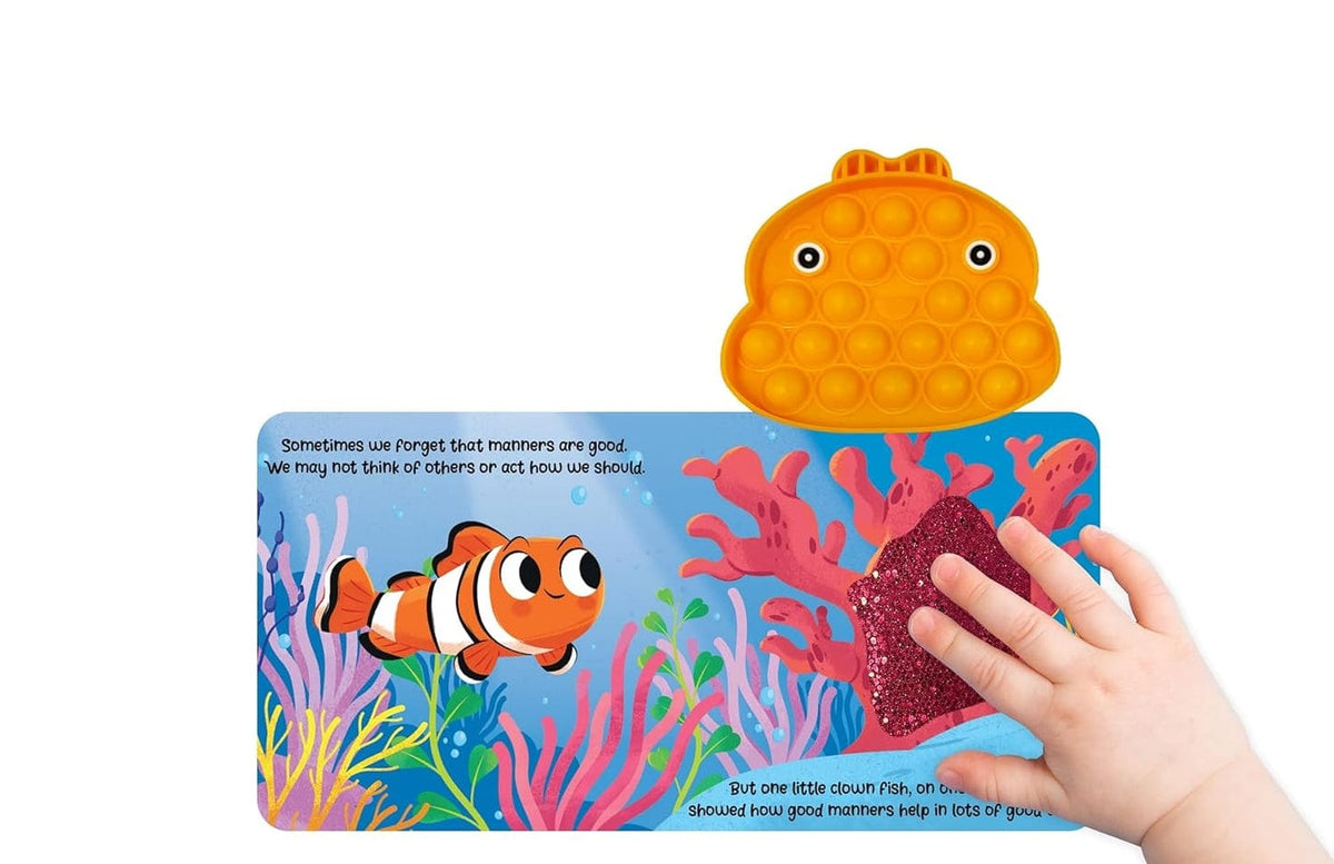 Little Hippo Books Little Clown Fish - Your Sensory Fidget Friend - Little Miss Muffin Children & Home
