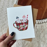 Big Moods I Melt With You Holiday Greeting Card