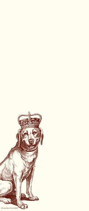 Alexa Pulitzer Royal Labrador Long Pad (100 sheets) - Little Miss Muffin Children & Home