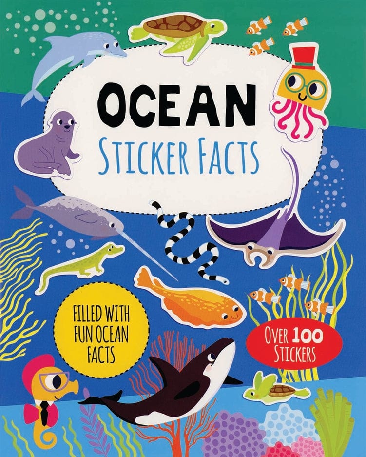 EDC Publishing Ocean, Sticker Facts - Little Miss Muffin Children & Home