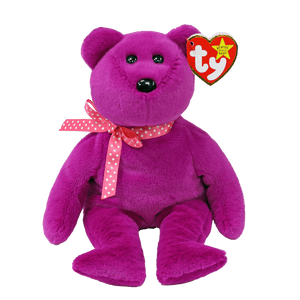 Ty Inc Ty Inc Beanie Baby Magenta II Teddy Bear 30th Anniversary - Little Miss Muffin Children & Home