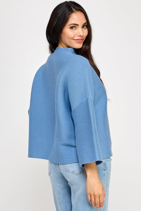 Ellison Not Your Casual Top - Azure - Little Miss Muffin Children & Home