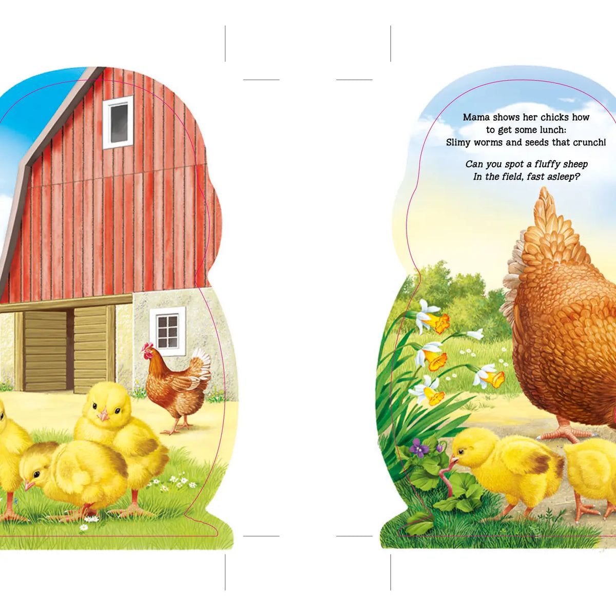 Furry Chick Board Book