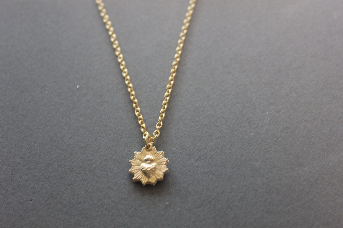 Weisinger Designs Weisinger Designs Flaming Heart Necklace - Little Miss Muffin Children & Home