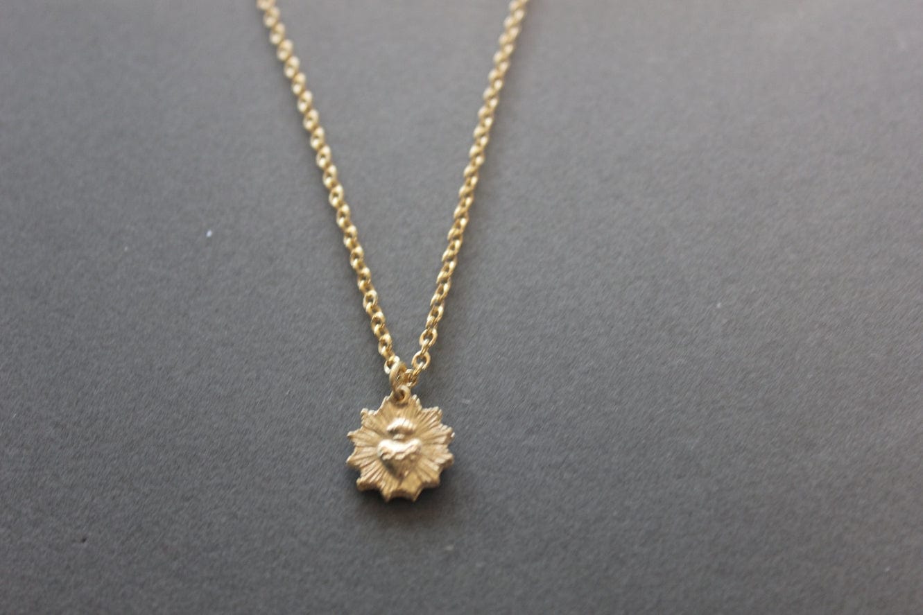 Weisinger Designs Weisinger Designs Flaming Heart Necklace - Little Miss Muffin Children & Home