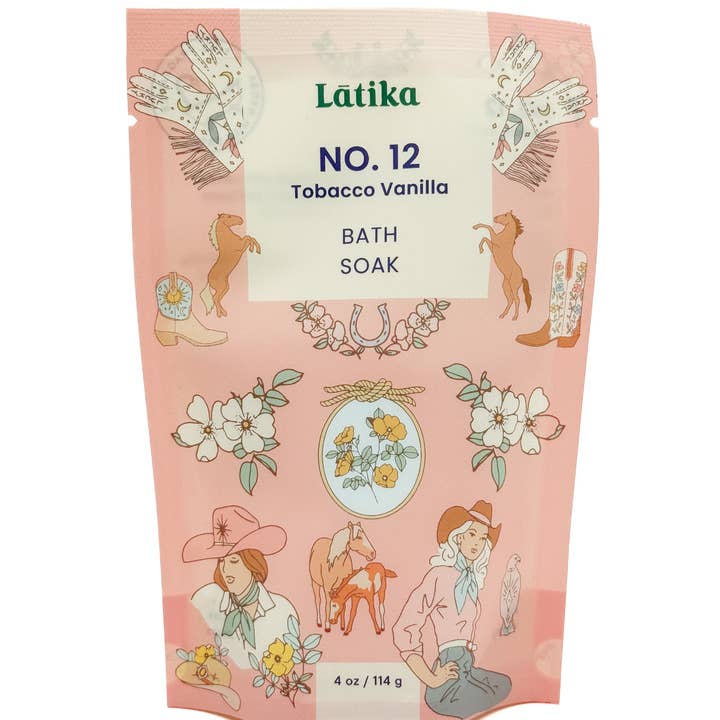 Latika Body Essentials Latika Beauty Tobacco-Vanilla Bath Soak Vegan - Little Miss Muffin Children & Home