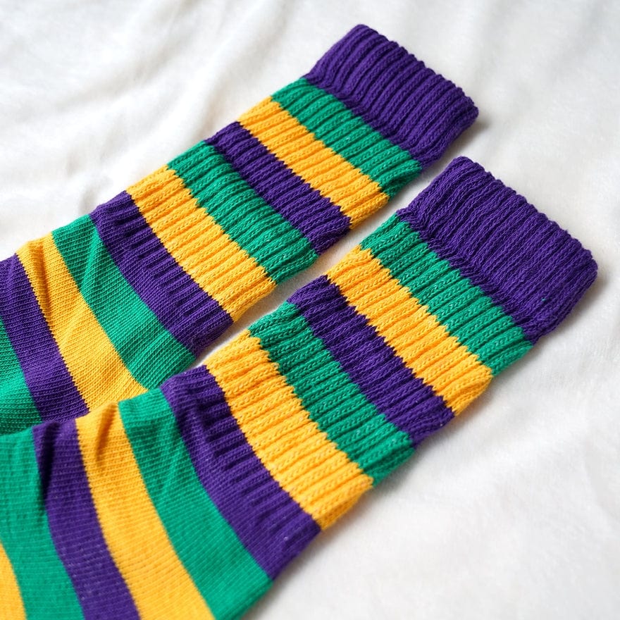 42POPS 42POPS Mardi Gras Slouchy Socks - Little Miss Muffin Children & Home