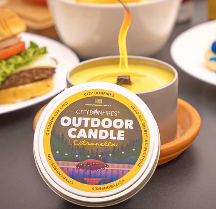 City Bonfires City Bonfires Outdoor Citronella Candle - Little Miss Muffin Children & Home