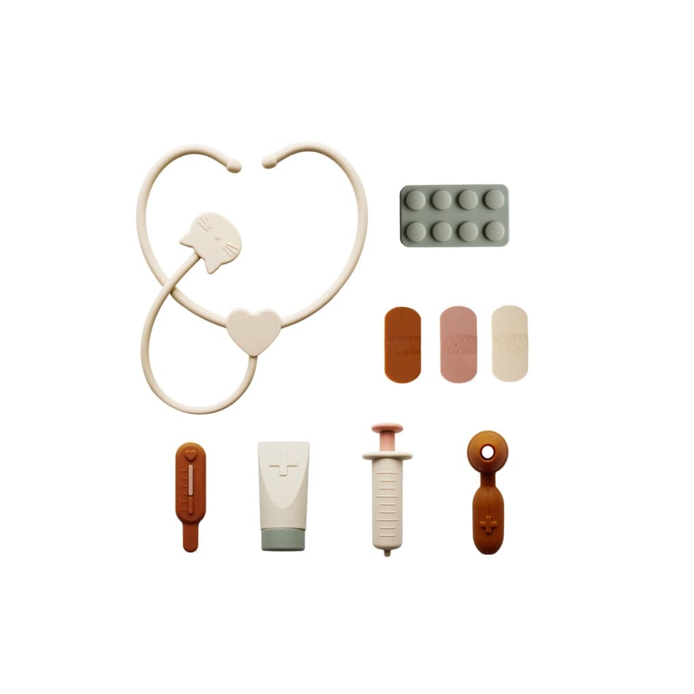 Marlowe & Co Marlowe & Co Silicone Doctor Kit Play Set - Little Miss Muffin Children & Home