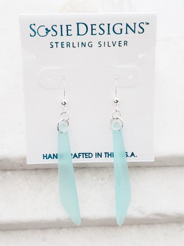 Sosie Designs Sosie Designs Cultured Sea Glass Paddle Earrings - Little Miss Muffin Children & Home