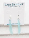 Sosie Designs Sosie Designs Cultured Sea Glass Paddle Earrings - Little Miss Muffin Children & Home