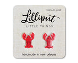 Lilliput Little Things Lilliput Little Things Crawfish Earrings - Little Miss Muffin Children & Home