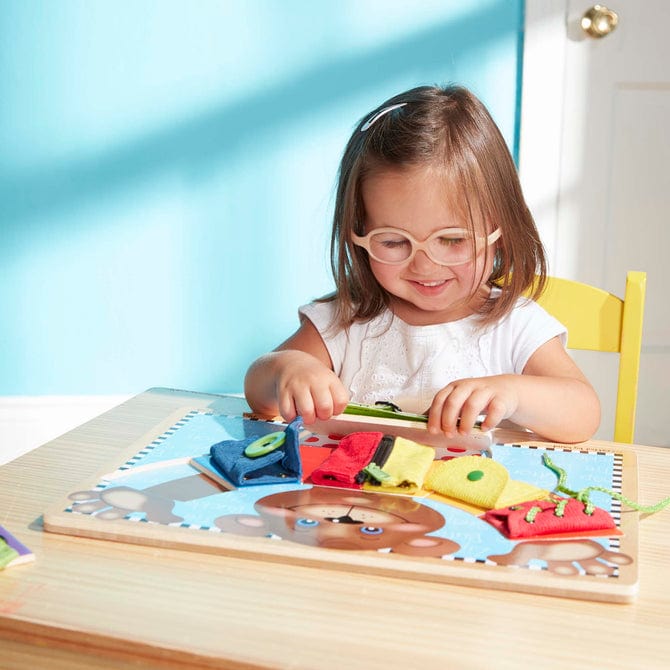 Melissa & Doug Melissa & Doug Basic Skills Board - Little Miss Muffin Children & Home