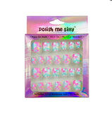 Polish Me Silly Watercolor Star Nails - Press On Nails - Stick On