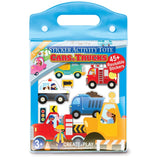 The Piggy Story Cars & Trucks Reusable Sticker Activity Tote