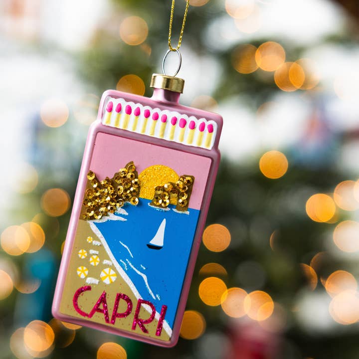 capri christmas ornament