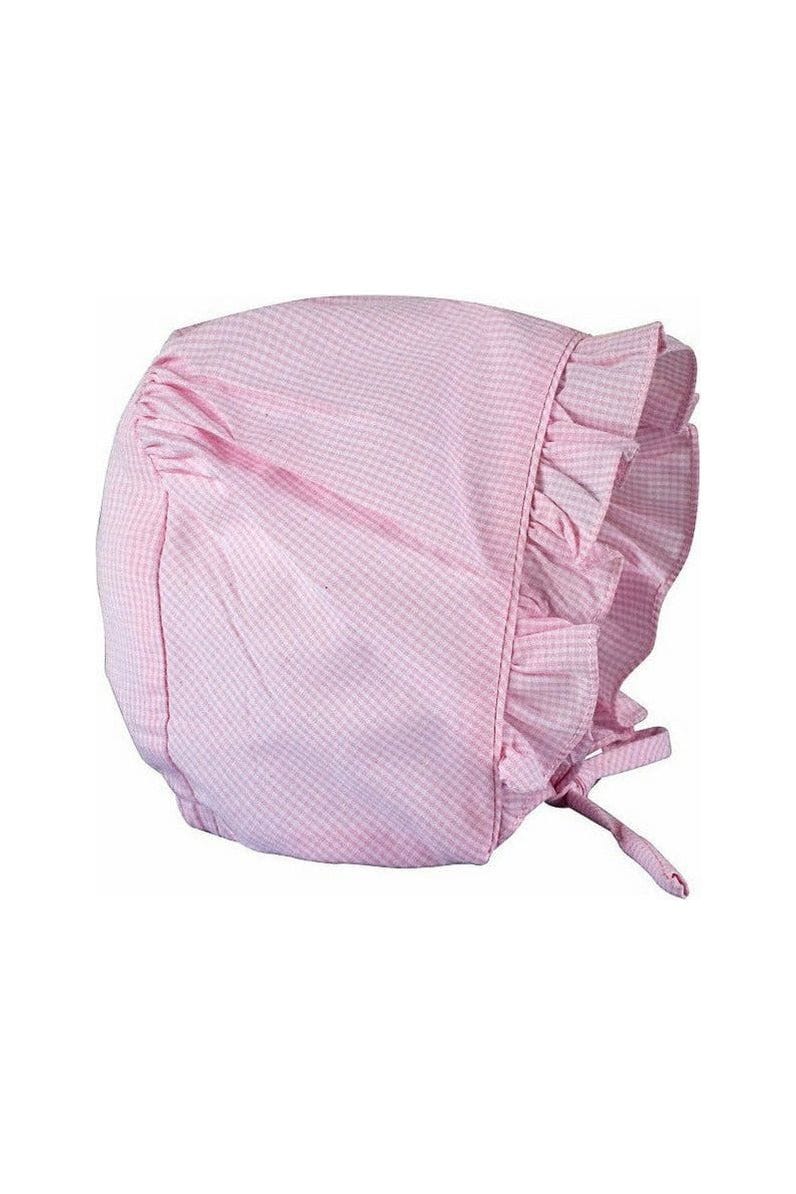 girls matching bonnet hat