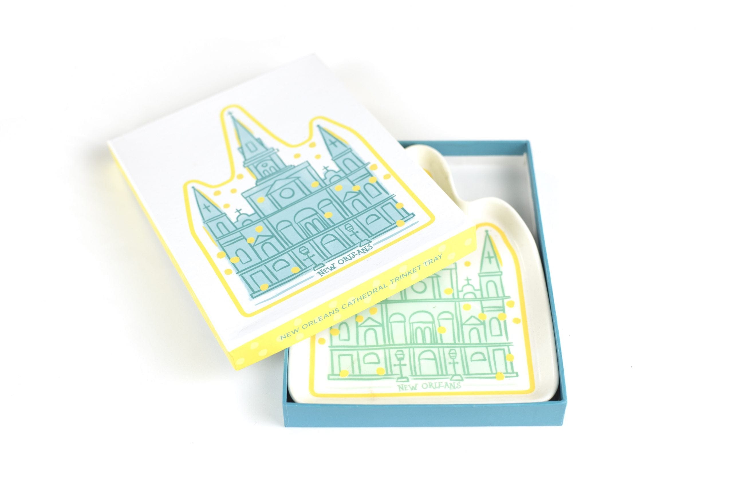 The Parish Line The Parish Line St Louis Cathedral Shaped Trinket Tray - Little Miss Muffin Children & Home
