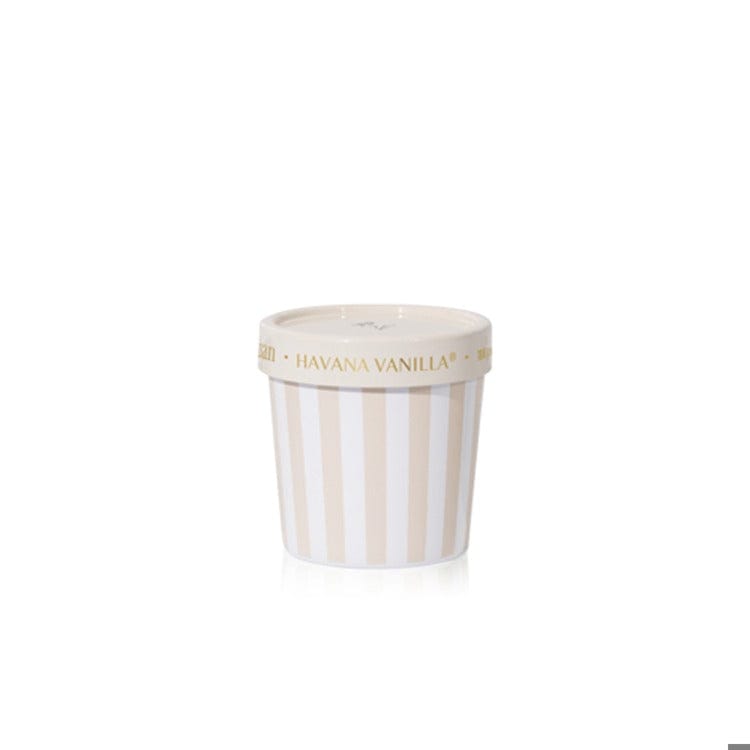 Havana Vanilla Artisan Caffe Capri  6.5oz Gelato Cup