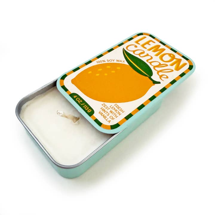 Lemon Zest Tinned Candle