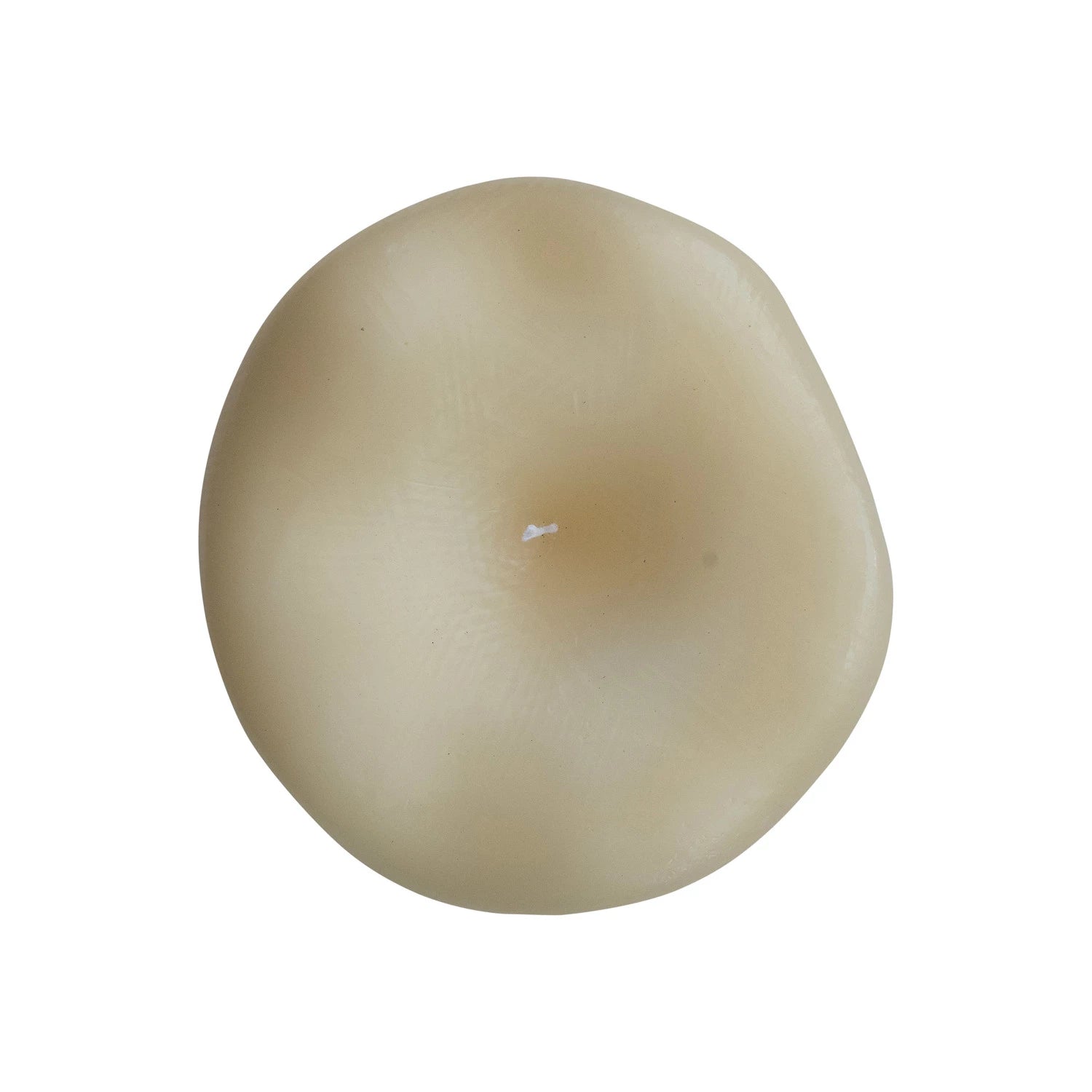 Creative Co-Op Creative Co-op Unscented Mushroom Shaped Candle in Cream - Little Miss Muffin Children & Home