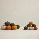 Creative Co-op Creative Co-op 3" Cotton Pumpkin with Wood Stem, 6 Styles - Little Miss Muffin Children & Home