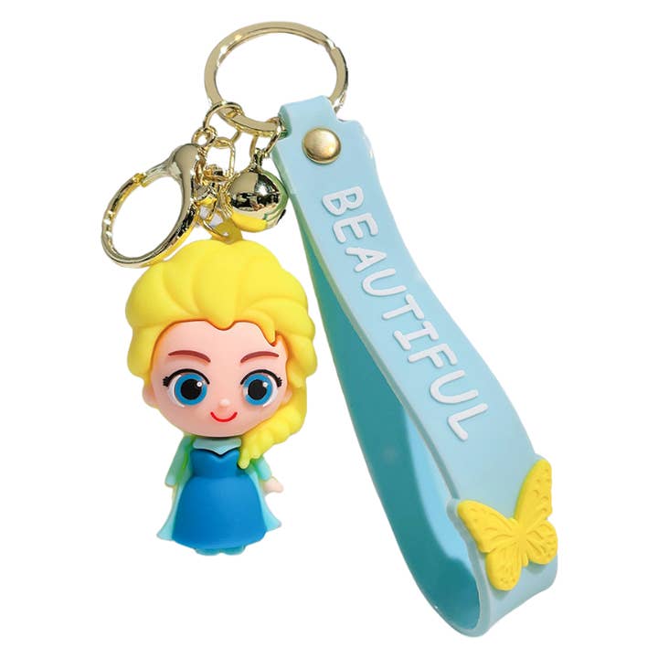 chibi elsa keychain