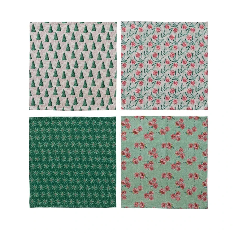 decorative holiday christmas napkins