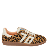 Back 70 Streetwear Cloud Sneakers in Leopard Camel