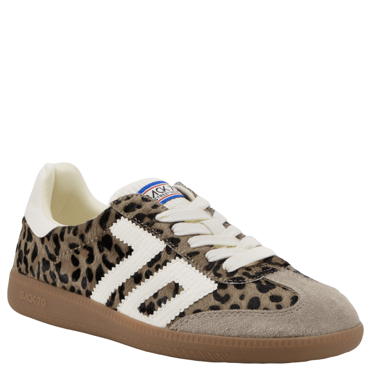 leopard and taupe back 70 sneakers for women