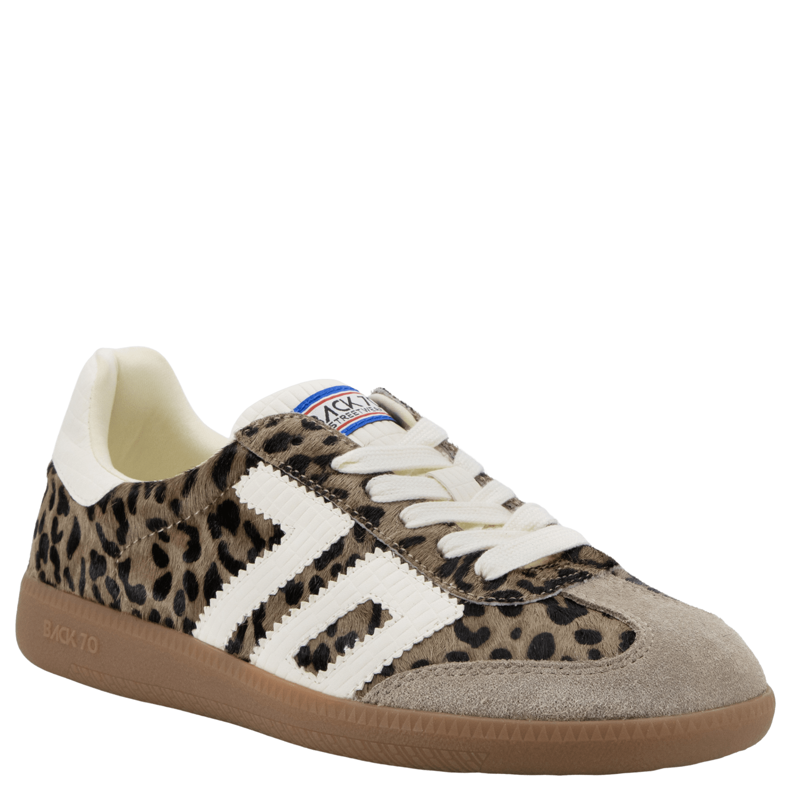 leopard and taupe back 70 sneakers for women