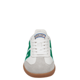 Back 70 Streetwear Cloud Sneakers in White & Green