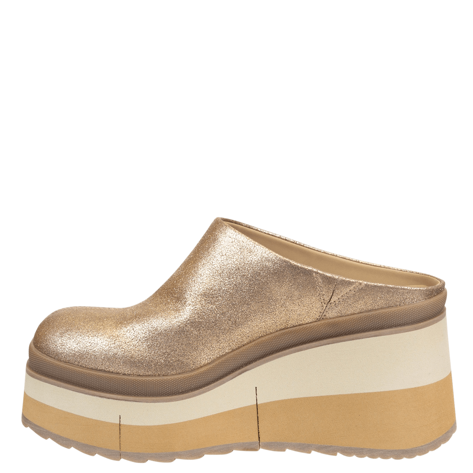 Naked Feet Naked Feet Coach Clog in Gold - Little Miss Muffin Children & Home