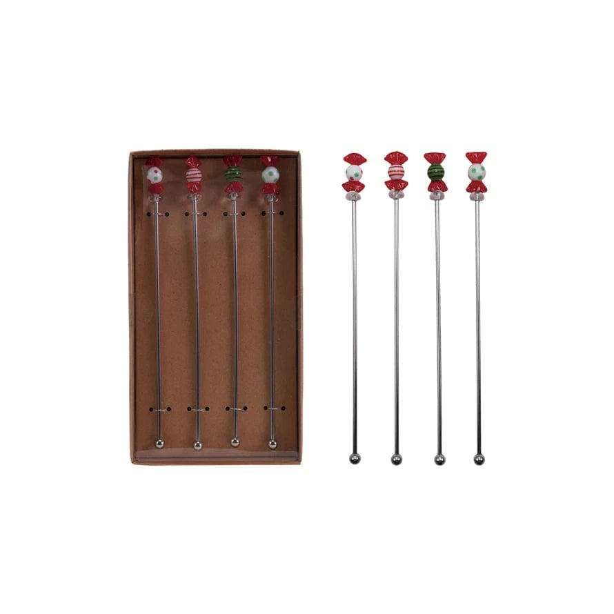 christmas candy cocktail stirrir