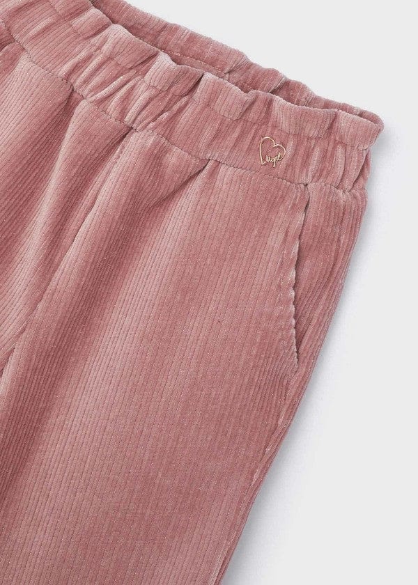 Mayoral Usa Inc Mayoral Corduroy Flared Pants in Rose for girls - Little Miss Muffin Children & Home