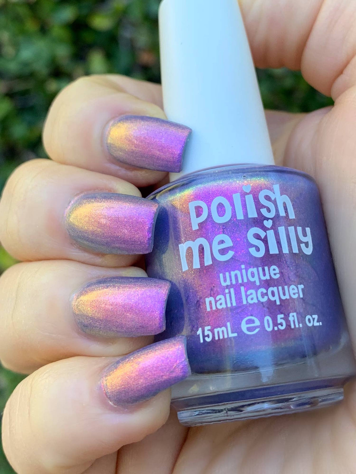 Cotton Candy Glow- Glow Pop Nail Polish Lacquer