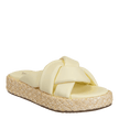 Naked Feet Naked Feet Cupro Espadrille Platform Slide in Canary - Little Miss Muffin Children & Home