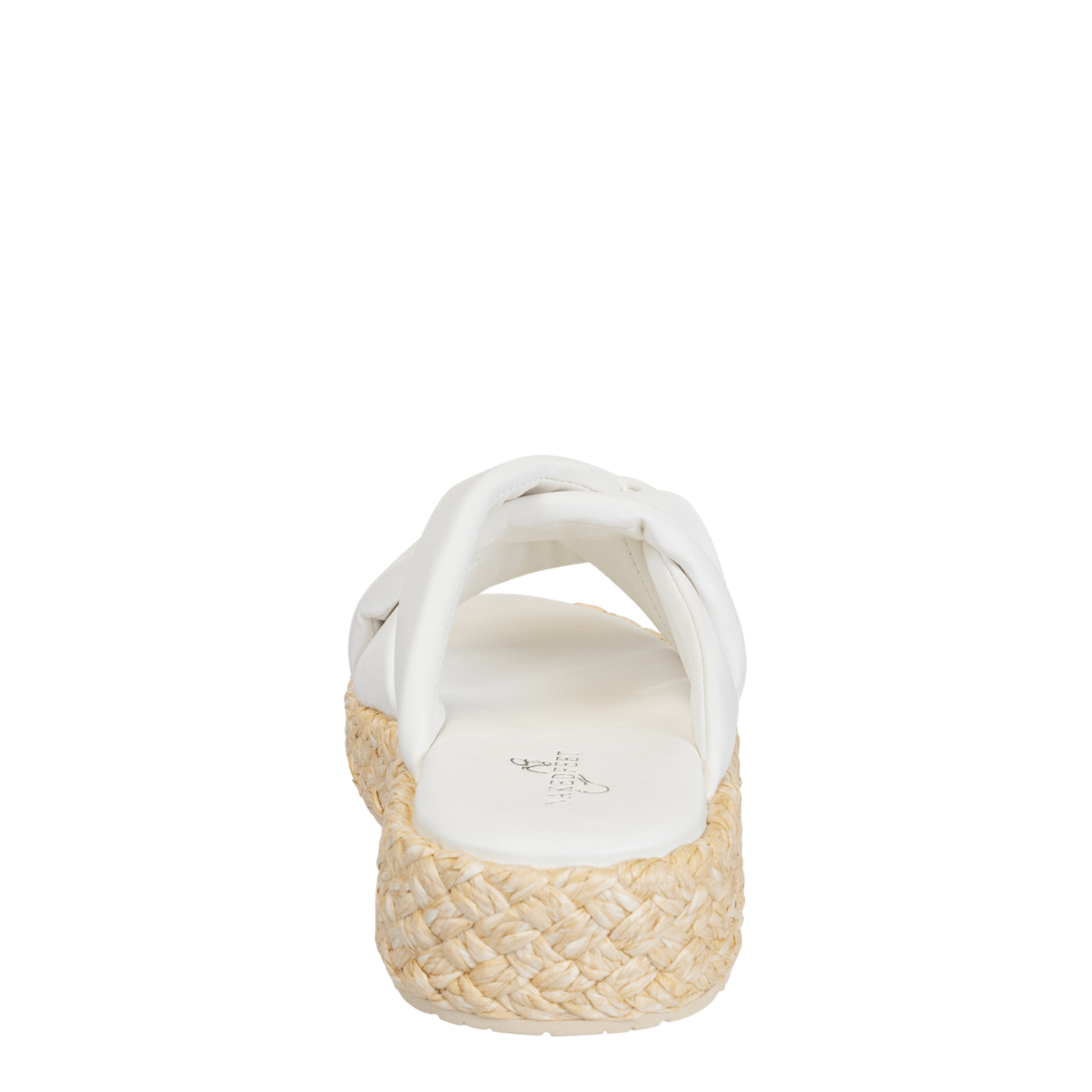 Naked Feet Naked Feet Cupro Espadrille Platform Slide in Chamois - Little Miss Muffin Children & Home