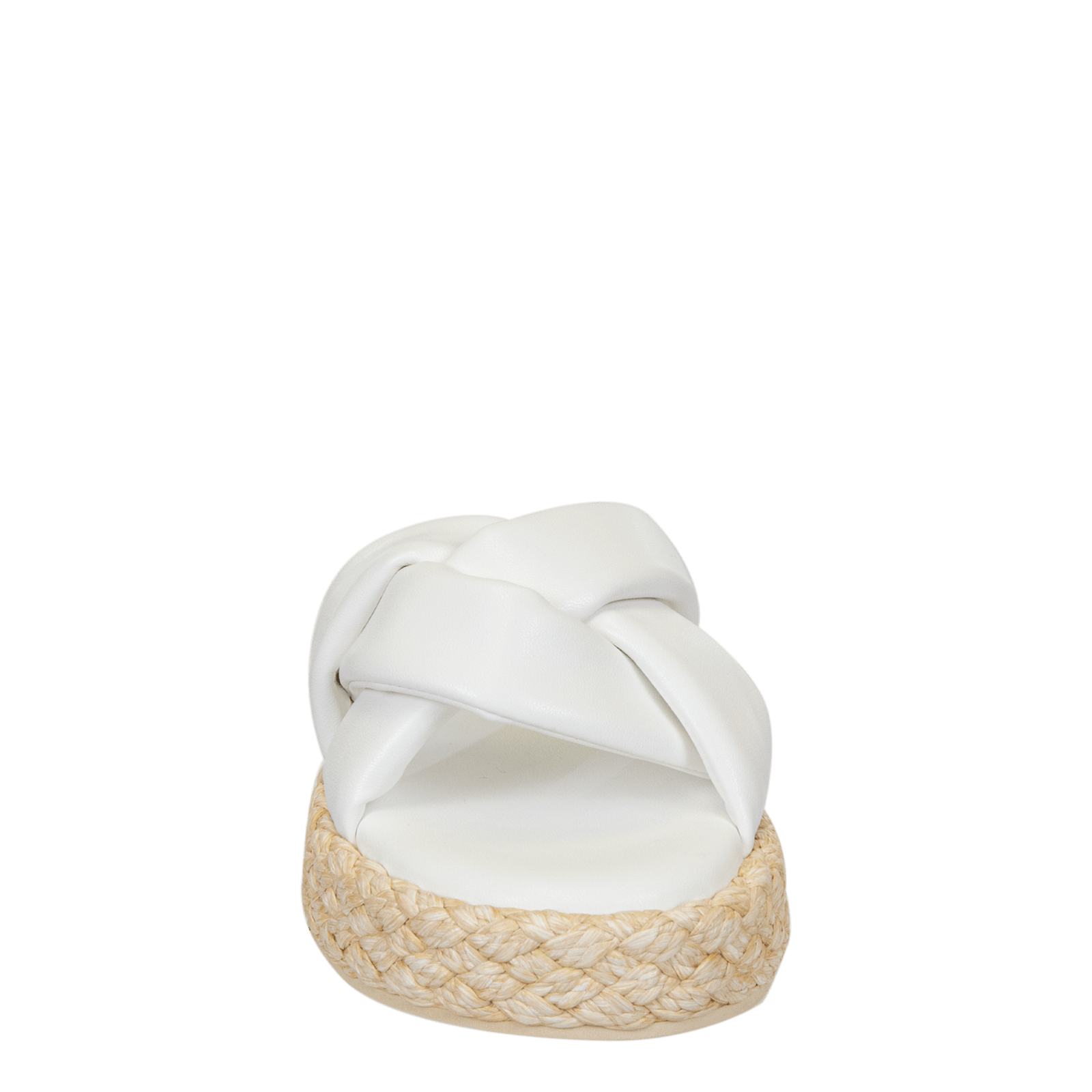 Naked Feet Naked Feet Cupro Espadrille Platform Slide in Chamois - Little Miss Muffin Children & Home