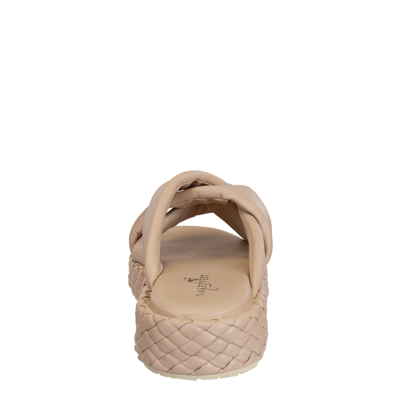 Naked Feet Naked Feet Cupro Platform Slide in Nude - Little Miss Muffin Children & Home