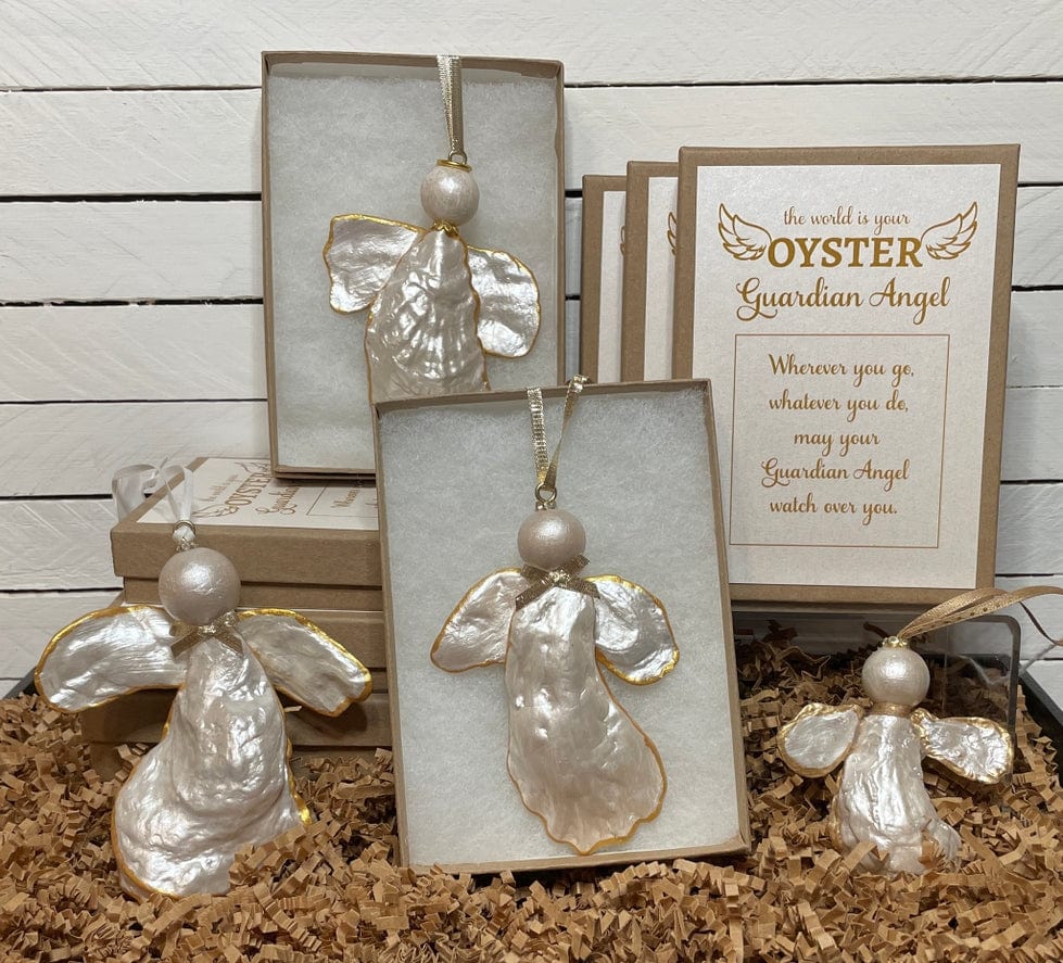 Sea Pine Art & Design Sea Pine Art & Design Oyster Angel Ornament - Little Miss Muffin Children & Home