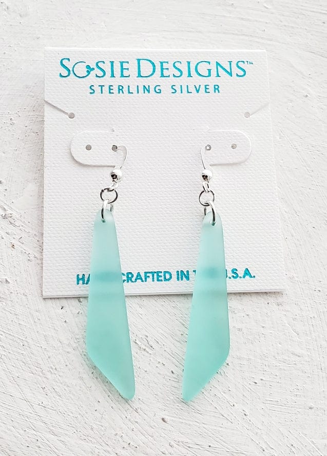 Sosie Designs Sosie Designs Cultured Sea Glass Paddle Earrings - Little Miss Muffin Children & Home