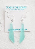 Sosie Designs Sosie Designs Cultured Sea Glass Paddle Earrings - Little Miss Muffin Children & Home