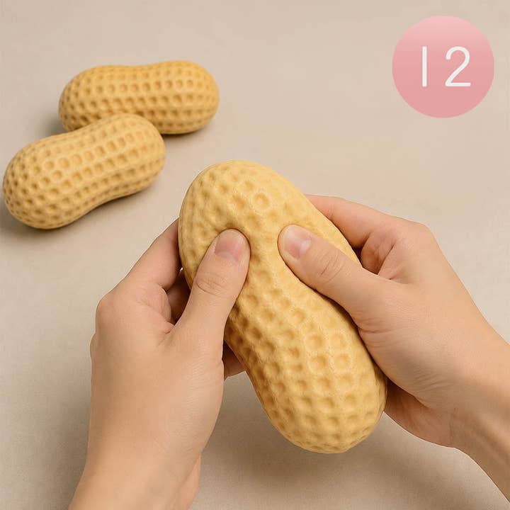Peanut Shaped Squishy Stress Relief Toy