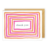 J.Falkner Cards J Falkner Brights Borders Thank You Card (Boxed Set of 8) - Little Miss Muffin Children & Home