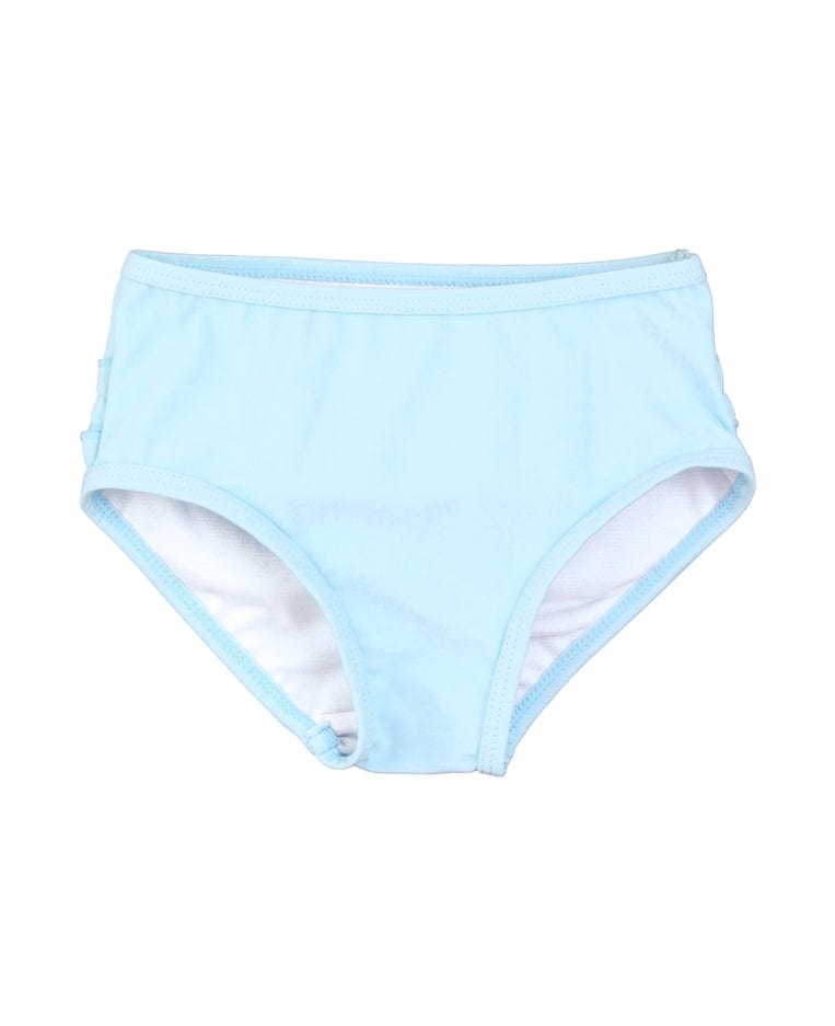 Ruffle Butts Ruffle Butts Tropical Breeze Scalloped Hem Long Sleeve Rash Guard with Ruffle Bikini Bottoms - Little Miss Muffin Children & Home