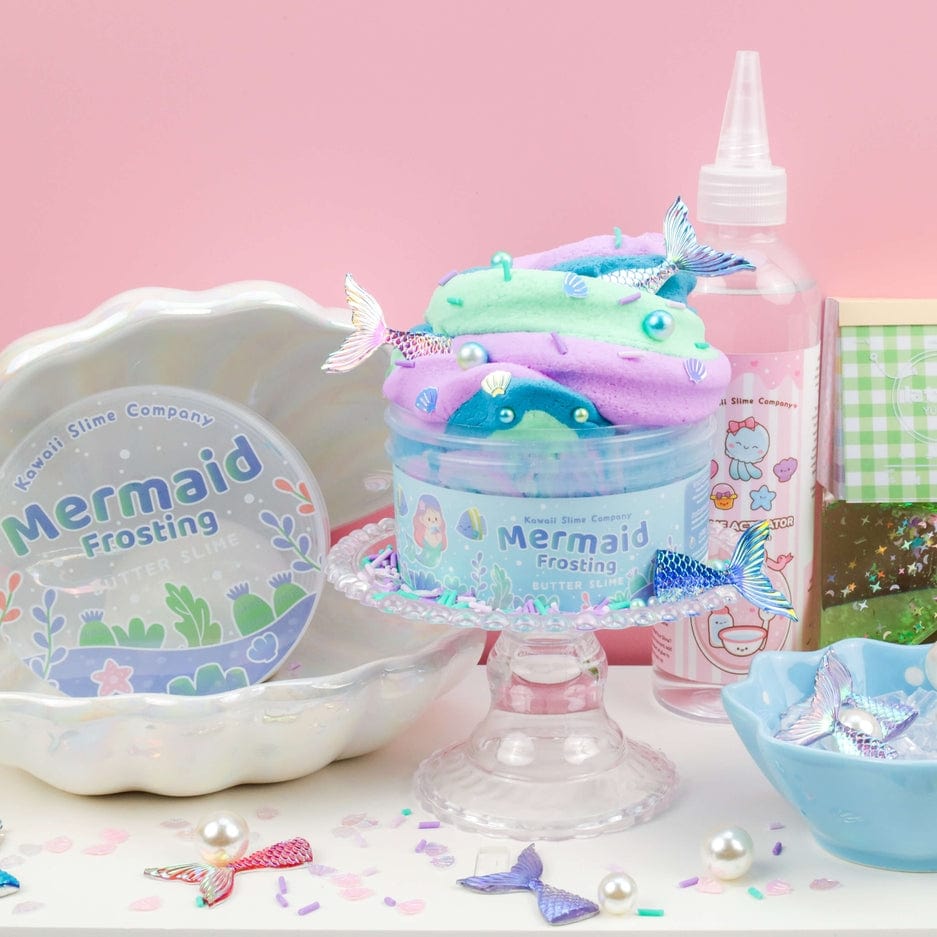 Kawaii Slime Company Kawaii Slime Company Mermaid Frosting Butter Slime - Little Miss Muffin Children & Home