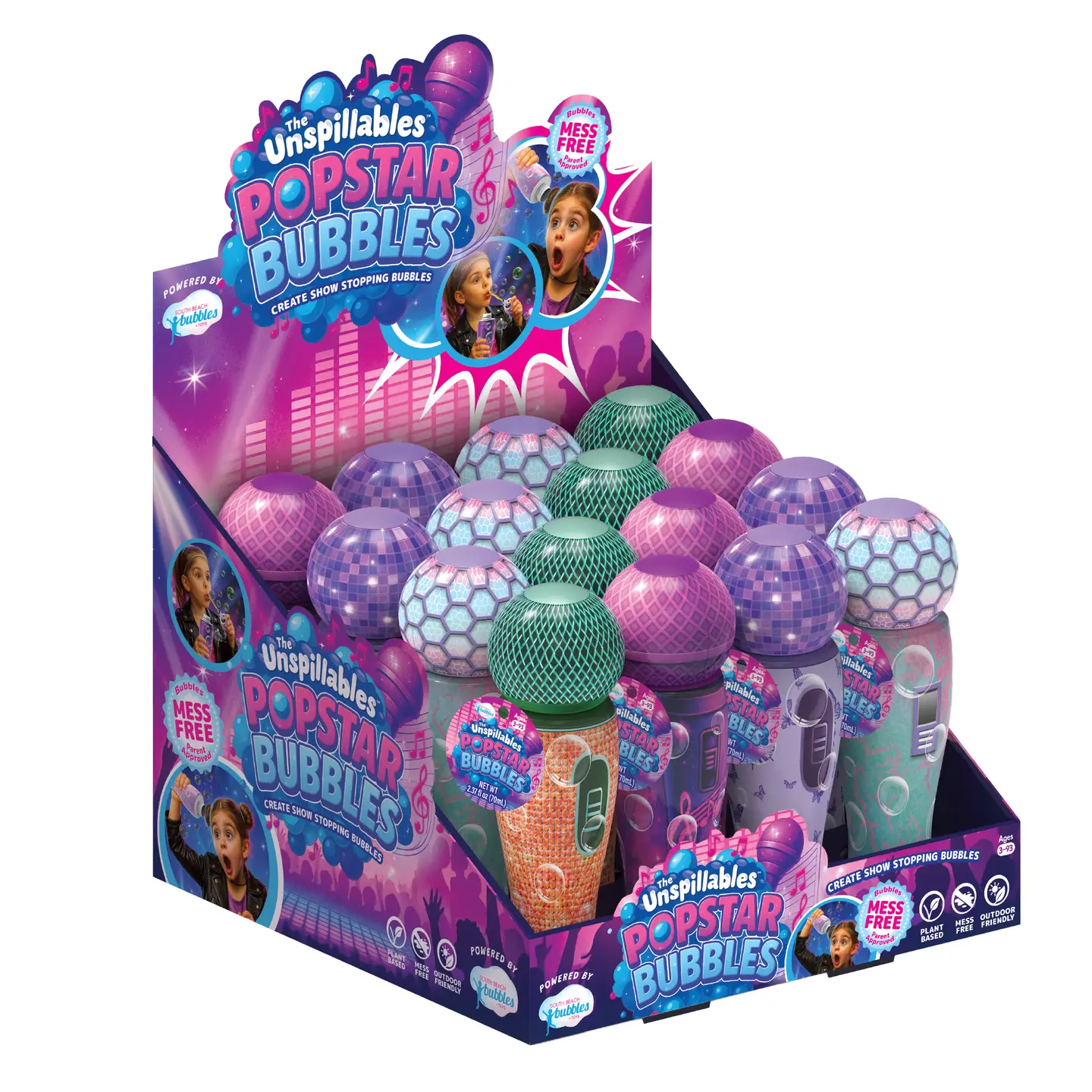 The Unspillables Pop Star Bubbles